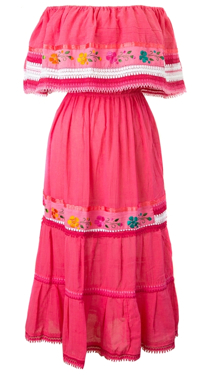 Pink Mexican Dress