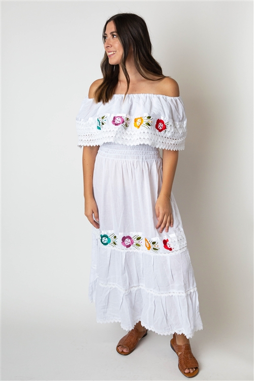 Mexican off outlet shoulder dress