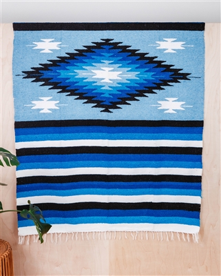 Colorful Mexican Heavy Blankets - Tribal 21