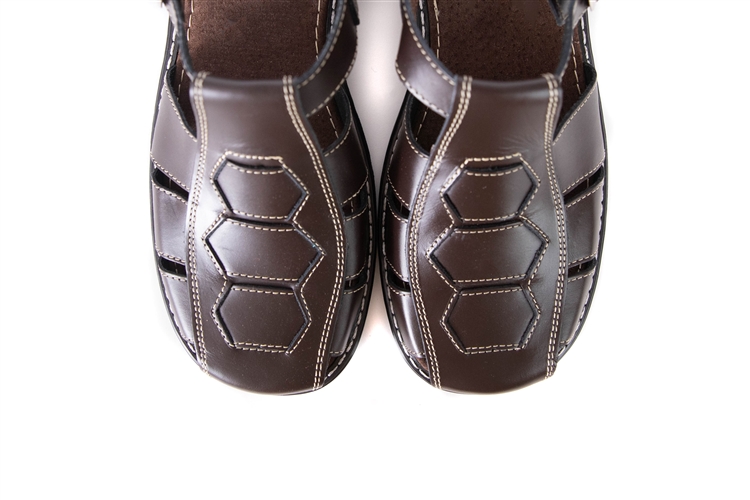 Leather Mexican Sandals For Man Huaraches Chedron Ces-003 - SHYS