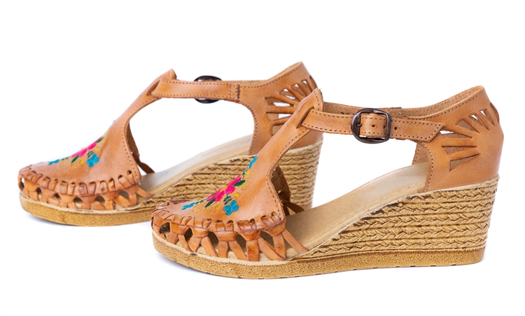 Huarache outlet wedge sandals