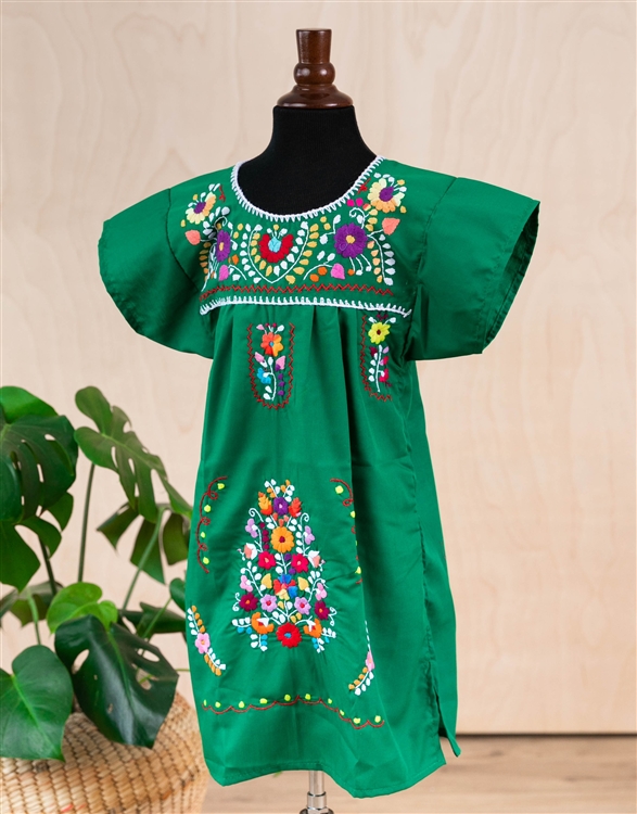 Green Mexican Dress